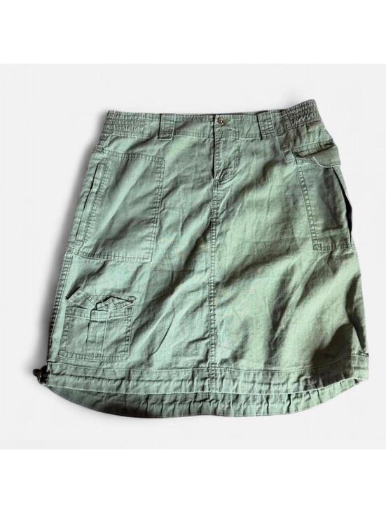 Dresses & Skirts - Women's Green and Khaki Skirt